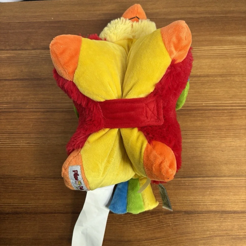Pillow Pets Pee Wee Tropical Parrot Plush 11